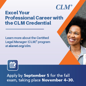 ALA's Certified Legal Manager