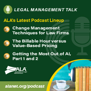 Legal Management Talk Podcasts