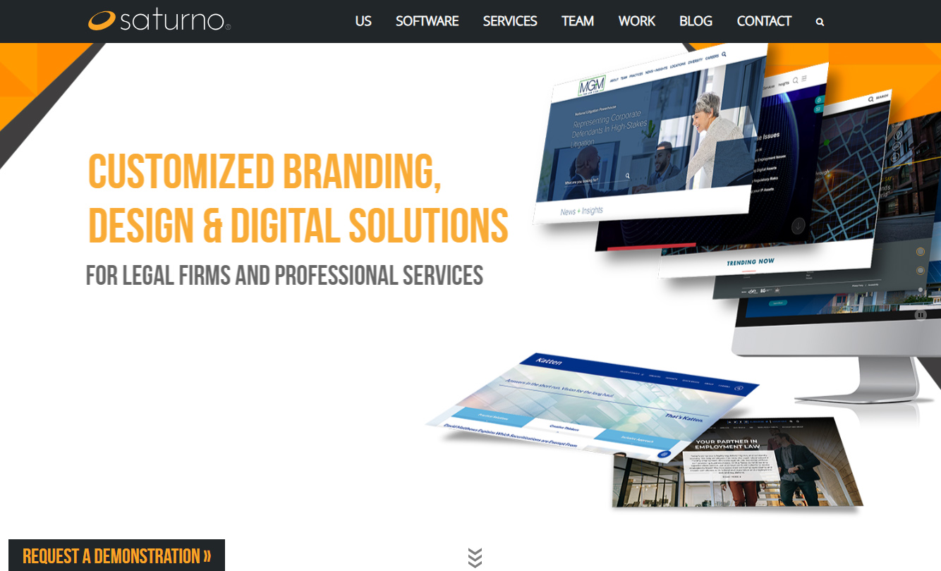 Saturno Design website