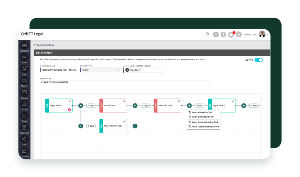 Automated workflows